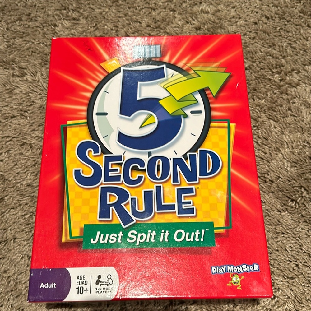 5 second rule!